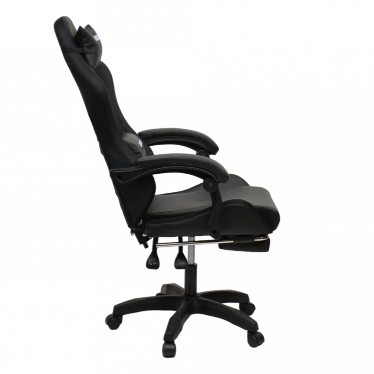 Кресло 908 KINGQUEEN цвет черный с массажем и подсветкой 908-black-mass_4