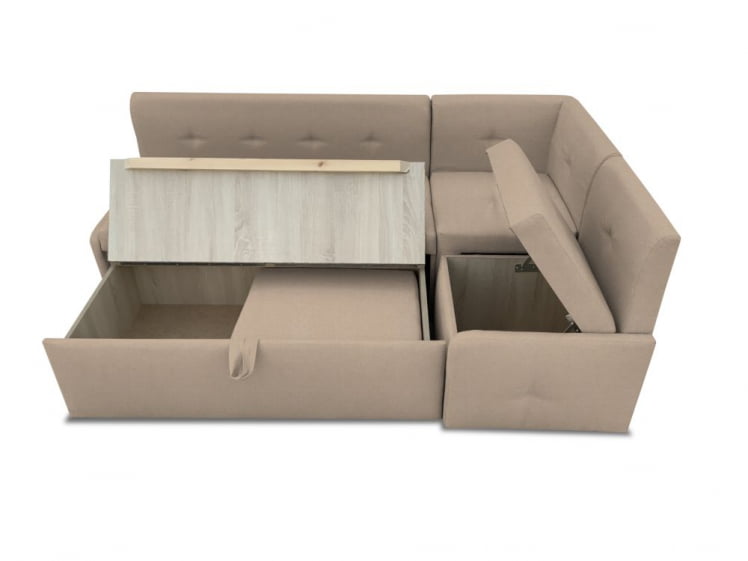 Кухонный уголок Вена рогожка Savana Plus Coral_3