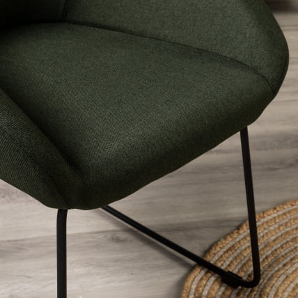 Стул Кент темно-зеленый/Линк / Kent_12