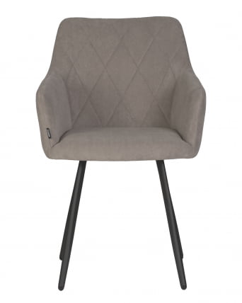 Стул обеденный DOBRIN ROBY велюр Catania Cocoa_5