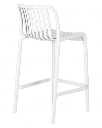 Стул полубарный DOBRIN CHLOE Белый_3