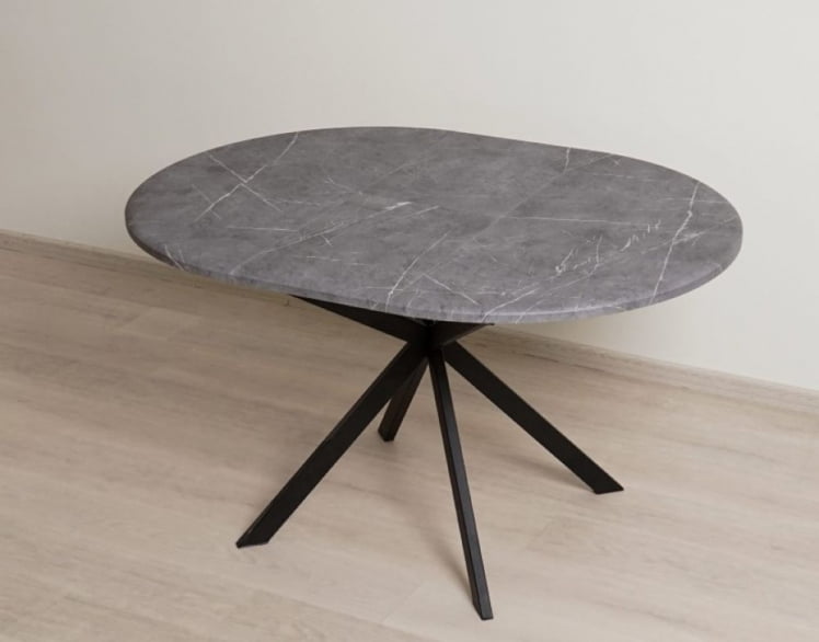 Обеденный стол Орфей 49.1 Мрамор темный_3