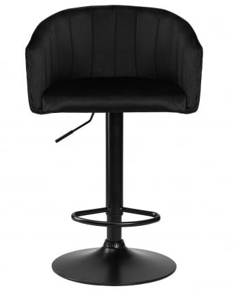 Стул барный DOBRIN DARCY BLACK (черный велюр (1922-21))_5