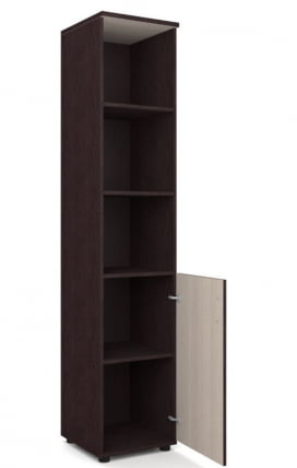 Шкаф для документов узкий Р.П-2 Ясень темный_0
