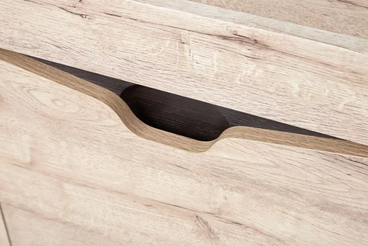 Тумба с ящиками и дверцами Соренто 19 Дуб бонифаций_3