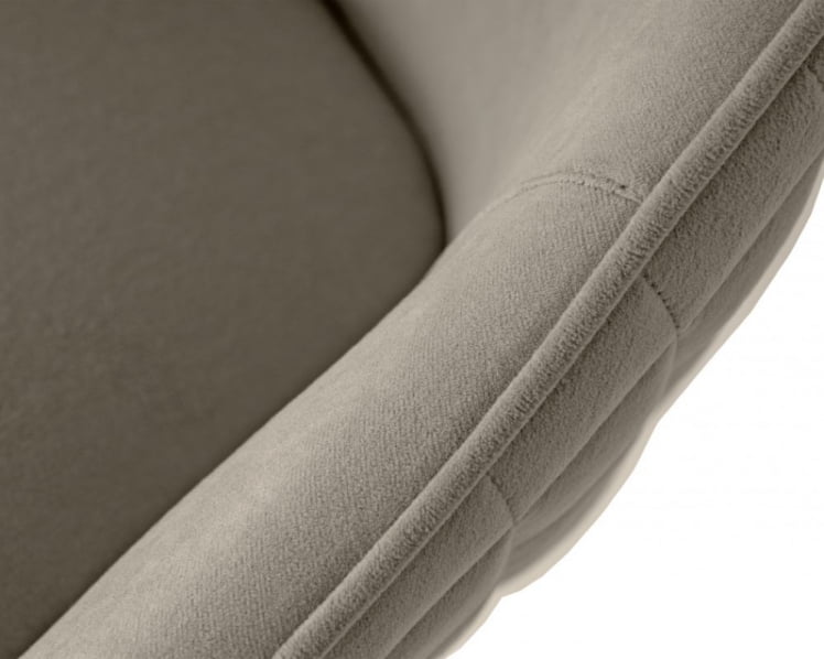 Стул обеденный DOBRIN STELLA (ЭМАЛЬ ЧЕРНЫЙ МУАР велюр Catania Cocoa)_7