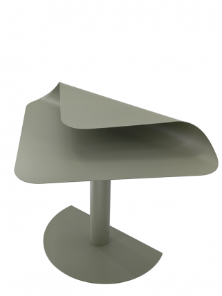 Журнальный столик Cornea металл оливковый_0