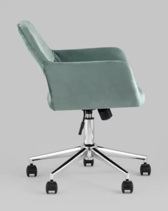 Стул офисный Ross велюр Оливковый_3