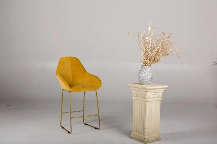 Стул барный Кент (Б) Розов/Линк Золото / Kent_5