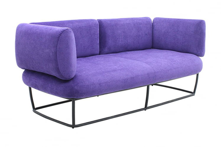 Диван двухместный подлокотник левый Деми А-17/6_0