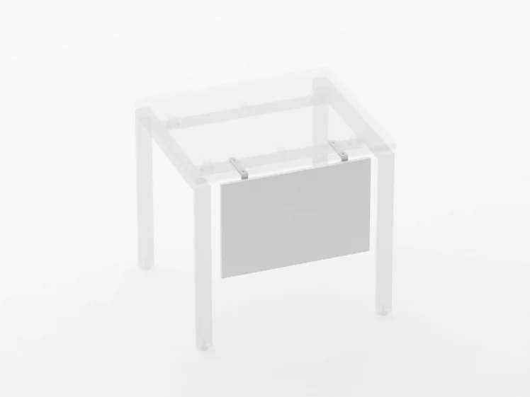 Щит передний Deka 8.10.06 Белый (без крепления)_0