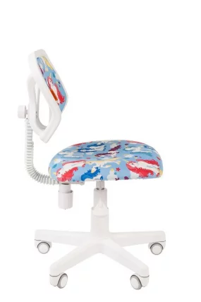 Детское кресло CHAIRMAN KIDS 106 White Единороги_2