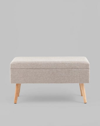 Банкетка Сторми с ящиком серый_4