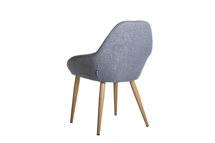 Стул Кент Сер/Натуральный Дуб / Kent_2