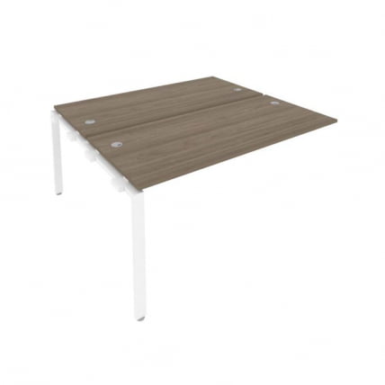 Проходной наборный элемент рабочей станции Metal System Б.ПРС-СП-2.4 Вяз/Белый_0