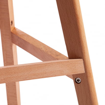 Стул барный TULIP BAR (mod. C1014H-1) / 2 шт. в упаковке пластик/дерево, 42 х 47,5 х 104 см, White (Белый) 70029/ натуральный_9