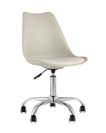 Стул офисный BLOK SN пластиковый бежевый_0