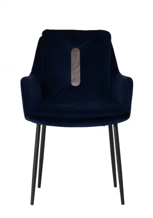 Кресло Саманта велюр цвет Синий_3