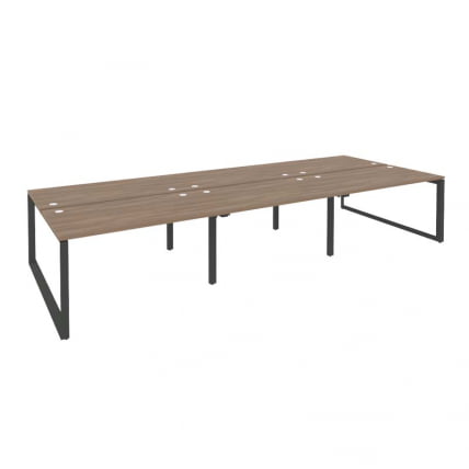 Рабочая станция на О-образном м/к ONIX O.MO-D.RS-6.3.8 Дуб Аризона/Антрацит_0