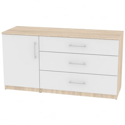 Комод Калисто(К48)699х1352х468ручкарейлинг160мм(ДСС-Белый) / Калисто(K48)699х1352х468ручкарейлинг160мм(ДСС-Белый)_0