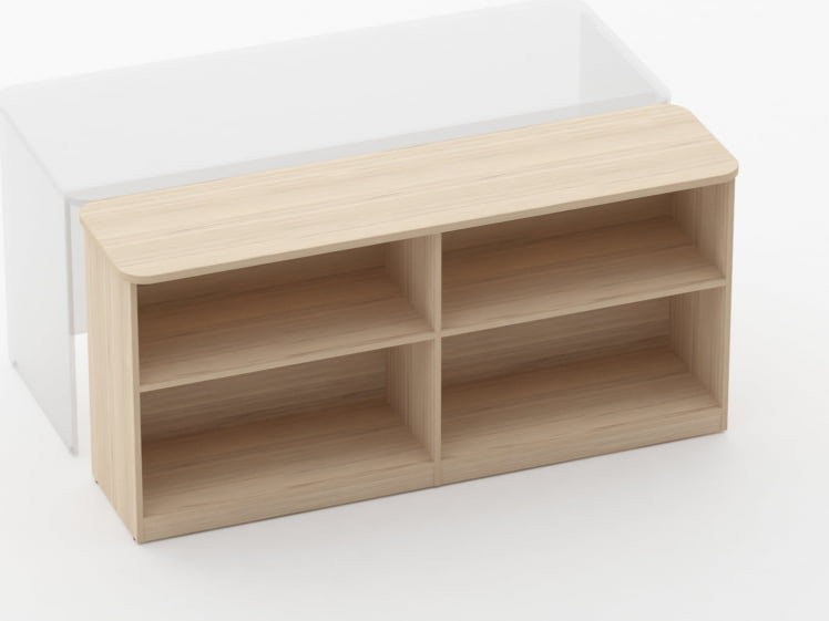 Тумба приставная к столу Glassy 3.18.104 Венге_1