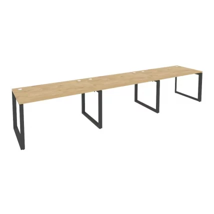 Рабочая станция на О-образном м/к ONIX O.MO-RS-3.3.8 Тиквуд Светлый/Антрацит_0