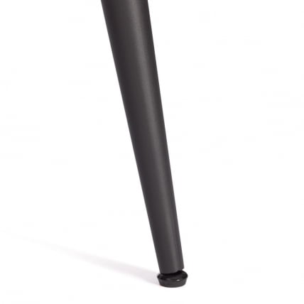 Стол обеденный Austen/Остин столешница керамика (матовая) /опоры металл, белый/черный, 120х80х75см_4