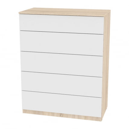 Комод Калисто(K24)1147х902х468PUSHtoOPEN(ДСС-Белый)_0