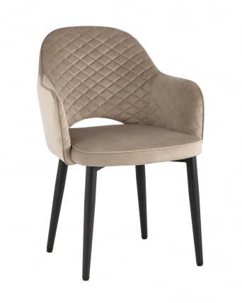 Стул Венера диамант велюр Шампань_0