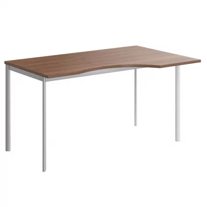 Стол эргономичный IMAGO-S CA-2S(L/R) груша ароза алюминий_0