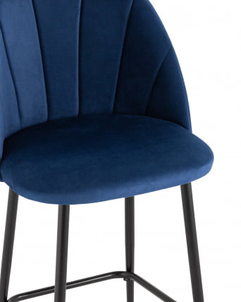 Стул полубарный Логан (ПБ) Синий_1
