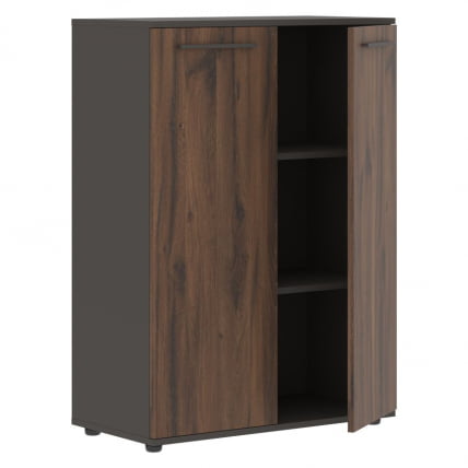 Шкаф с глухими средними дверьми ЕДИС ЕМCС 85.1 Дуб Денвер темный Мокко Мокко / EDIS EMCS_1