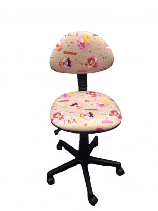 Детское компьютерное кресло LB-C02 [Бежевый (феи)]_0
