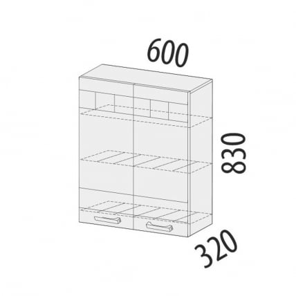Шкаф-сушка кухонный Аврора 10.01.2_4