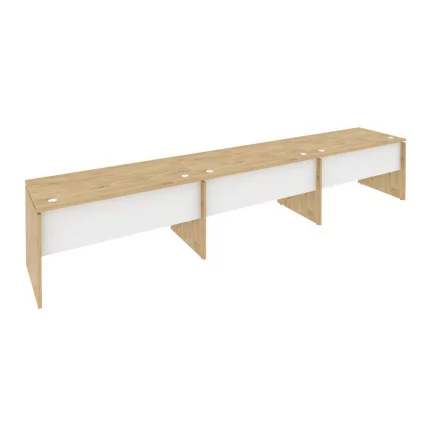 Рабочая станция ONIX O.RS-3.3.7 Тиквуд Светлый/Белый_0