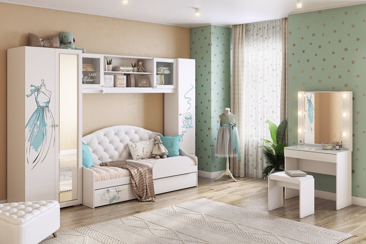 Пуф Трио PM-002.1 белый (экокожа)_3