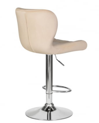 Стул барный ДОБРИН БАРНИ (бежевый велюр (МДЖ9-10)) 2 шт / DOBRIN BARNY (MJ9-10))_5