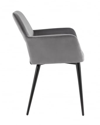 Стул Денди велюр Серый_3