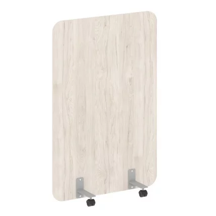 Перегородка на металлических опорах, на роликах R-line DP.R-100-150 Денвер Светлый_0