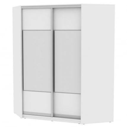 Шкаф-купе ЙА-198х1400-718-1(Белый-Д3Д3) / YA-198х1400-718-1(Белый-D3D3)_0