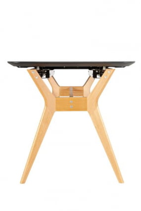 Стол раздвижной Нарвик Ceramic 140-180 Automatic Natur/Dark marble_1