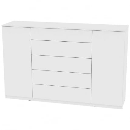 Комод Калисто(K26)1147х1802х468PUSHtoOPEN(Белый)_0