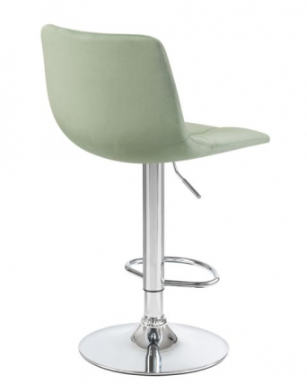 Стул барный DOBRIN TAILOR (пудрово-мятный велюр (MJ9-87)) 2 шт_3