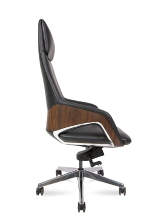 Кресло руководителя Шопен FK 0005-A BLACK LEATHER_2