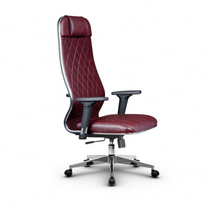 Кресло руководителя Metta L 1m 40M/2D Комплект 5 Темно-бордовое_1