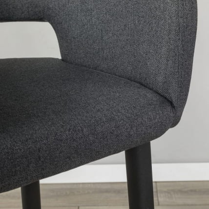 Кресло Бар Oscar Б темно-серый/черный_15
