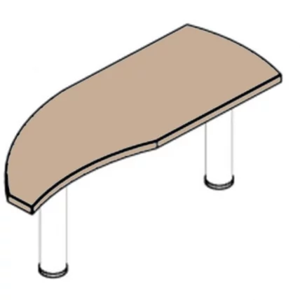 Приставка на опоре В300.1 Дуб девон_0