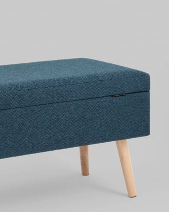 Банкетка Сторми с ящиком темно-синий_2