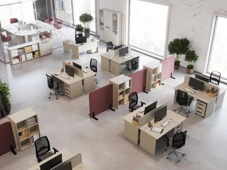 Стеллаж узкий New Line NLN36341421 Дуб шамони светлый_1