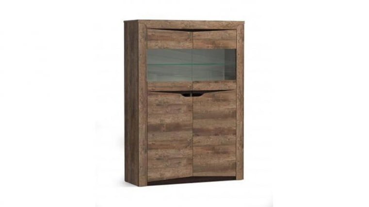 Шкаф комбинированный Лючия 33.15 Кейптаун Венге_0